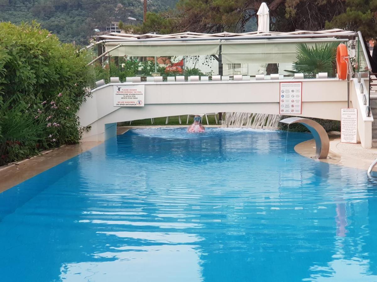 Hatzoudis Luxury Suites Chrysi Ammoudia ภายนอก รูปภาพ