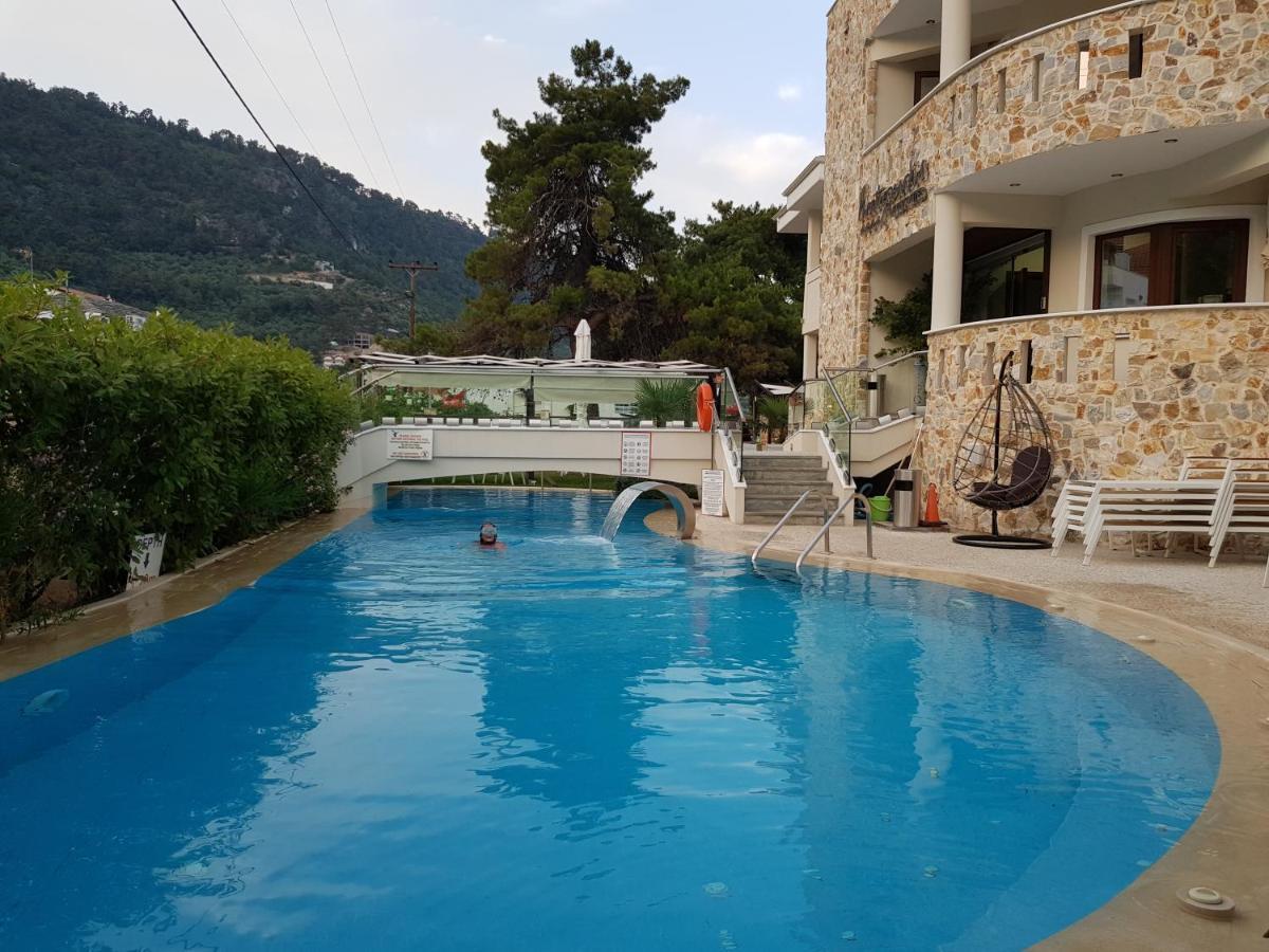 Hatzoudis Luxury Suites Chrysi Ammoudia ภายนอก รูปภาพ