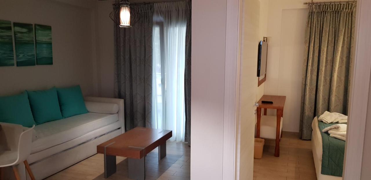 Hatzoudis Luxury Suites Chrysi Ammoudia ภายนอก รูปภาพ