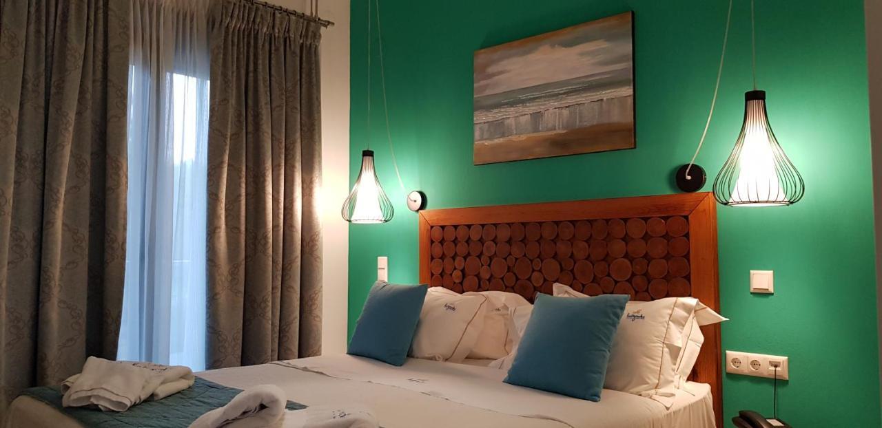 Hatzoudis Luxury Suites Chrysi Ammoudia ภายนอก รูปภาพ