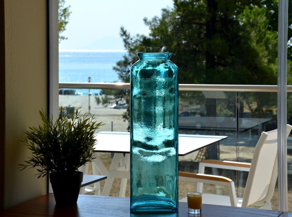 Hatzoudis Luxury Suites Chrysi Ammoudia ภายนอก รูปภาพ