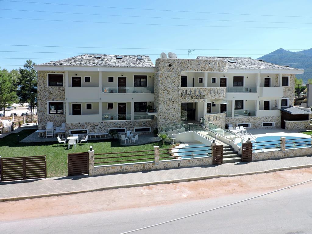 Hatzoudis Luxury Suites Chrysi Ammoudia ภายนอก รูปภาพ